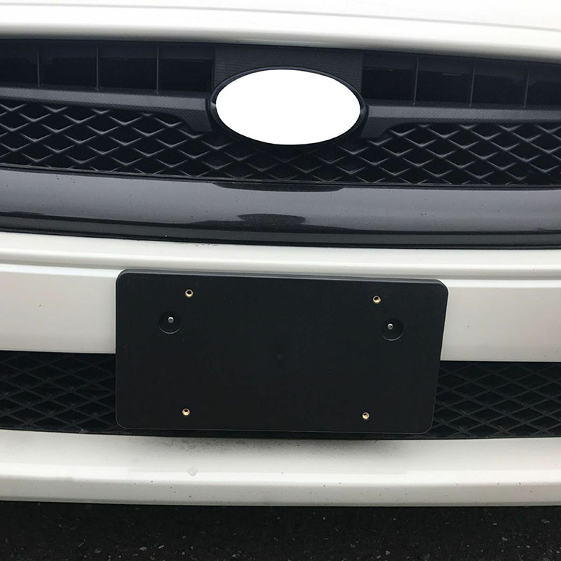 Suport universal pentru plăcuță de înmatriculare frontală auto Licență auto Kit de montare cadru din plastic PP pentru piese auto SUBARU Forester 2014-2018