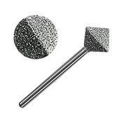 Rombas 3/32" deimantiniai manikiūro grąžtai frezavimo staklės elektrinei gręžimo mašinai nagų šlifuoklis manikiūro pedikiūrui