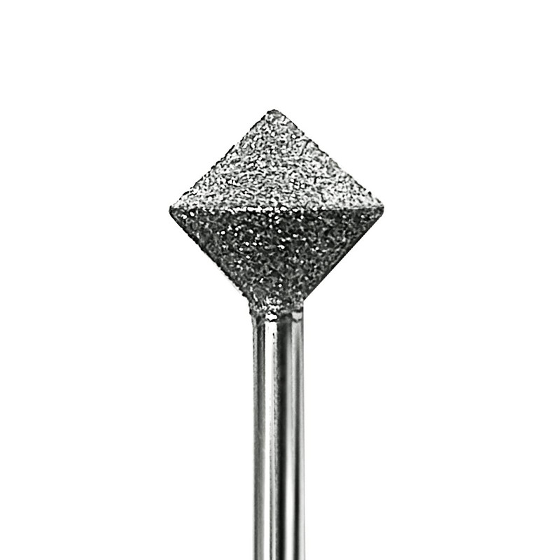Rombas 3/32" deimantiniai manikiūro grąžtai frezavimo staklės elektrinei gręžimo mašinai nagų šlifuoklis manikiūro pedikiūrui