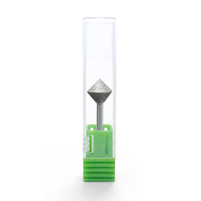 Rombas 3/32" deimantiniai manikiūro grąžtai frezavimo staklės elektrinei gręžimo mašinai nagų šlifuoklis manikiūro pedikiūrui