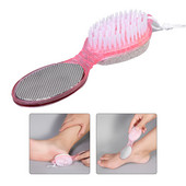 4 viename šlifavimo pėdų trynimo lenta šlifuoti akmenį šveitimas pėdų pedikiūras pėdų pado grandymas kulno nuospaudos raguotas Šepečiai pėdų įrankis