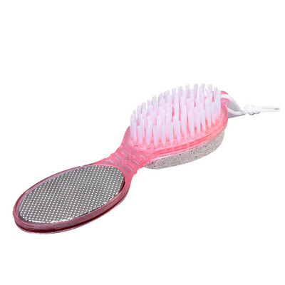 4 viename šlifavimo pėdų trynimo lenta šlifuoti akmenį šveitimas pėdų pedikiūras pėdų pado grandymas kulno nuospaudos raguotas Šepečiai pėdų įrankis