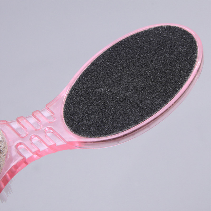 4 viename šlifavimo pėdų trynimo lenta šlifuoti akmenį šveitimas pėdų pedikiūras pėdų pado grandymas kulno nuospaudos raguotas Šepečiai pėdų įrankis