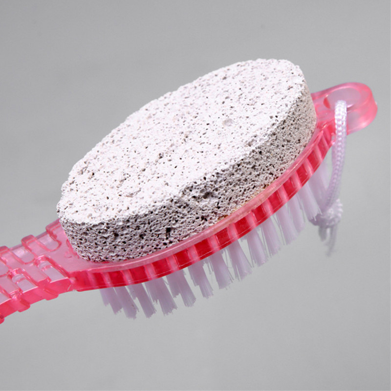 4 viename šlifavimo pėdų trynimo lenta šlifuoti akmenį šveitimas pėdų pedikiūras pėdų pado grandymas kulno nuospaudos raguotas Šepečiai pėdų įrankis