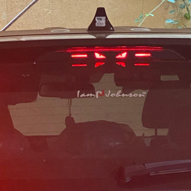 1 gab. Aizmugures luktura Hawkeye Styling Rotā ērgļa acs automašīnas uzlīme Chery Tiggo Brake Aizmugures luktura automašīnas uzlīme Automašīnu aksesuāri