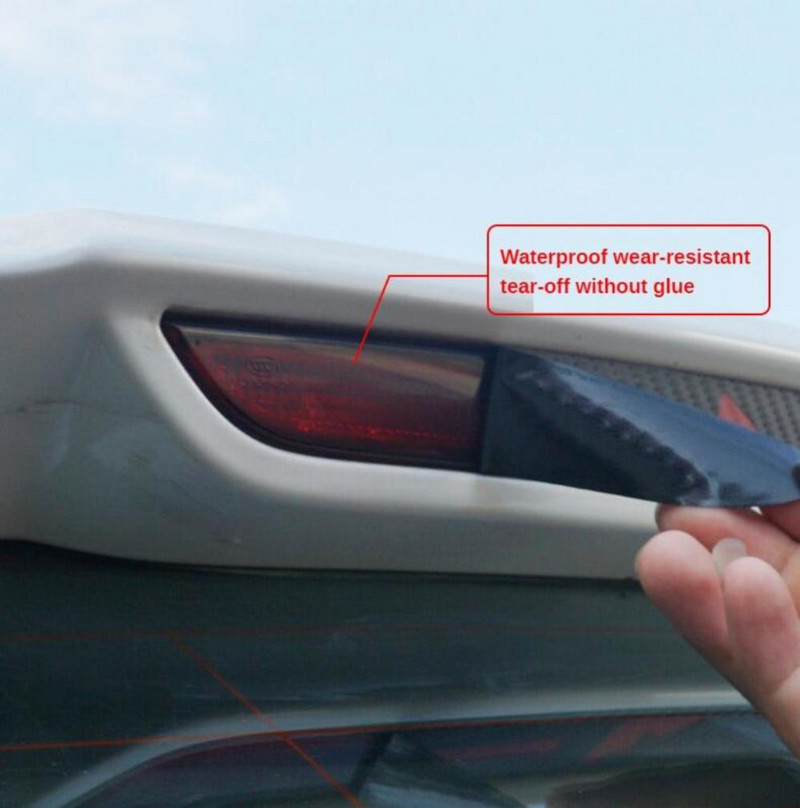 1 gab. Aizmugures luktura Hawkeye Styling Rotā ērgļa acs automašīnas uzlīme Chery Tiggo Brake Aizmugures luktura automašīnas uzlīme Automašīnu aksesuāri