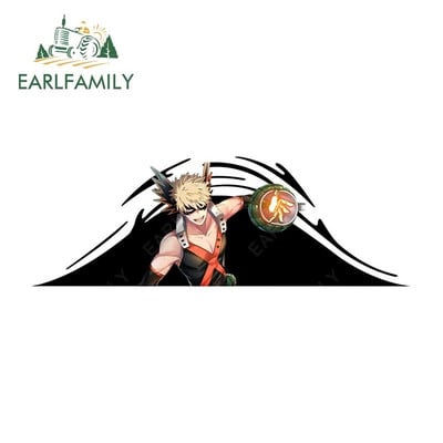 EARLFAMILY 13 cm x 4,4 cm Nezuko Demon Slayer autómatricák szörfdeszka motorkerékpár matrica lakókocsi graffiti ablaktartozékokhoz