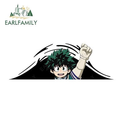 EARLFAMILY 13 cm x 4,4 cm Nezuko Demon Slayer autómatricák szörfdeszka motorkerékpár matrica lakókocsi graffiti ablaktartozékokhoz