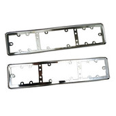 Automobilio valstybinio numerio rėmas metalinis ES automobilių valstybinio numerio rėmo numerio laikiklis 2vnt