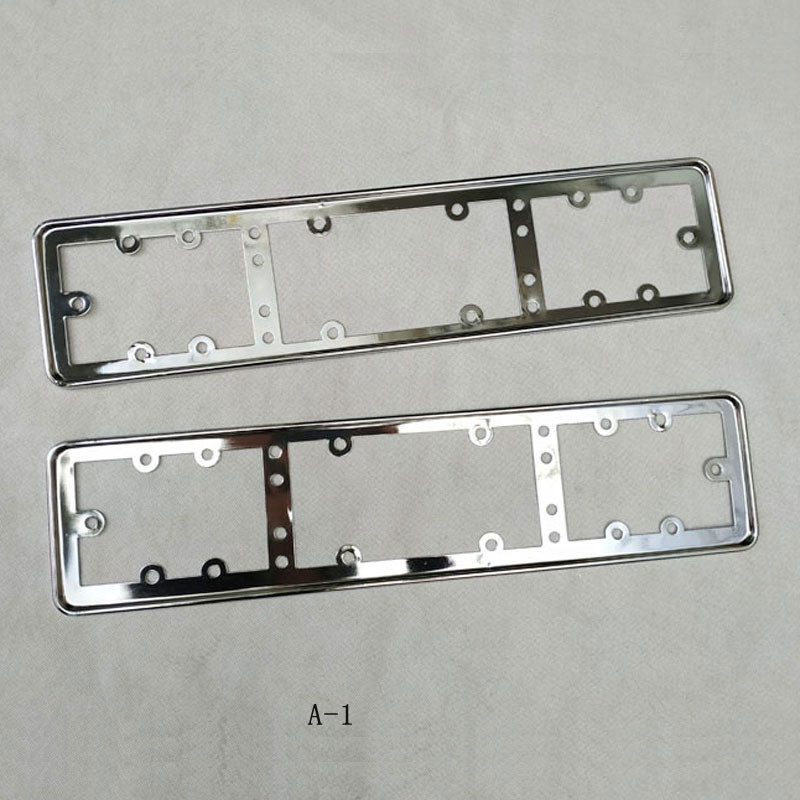 Automobilio valstybinio numerio rėmas metalinis ES automobilių valstybinio numerio rėmo numerio laikiklis 2vnt