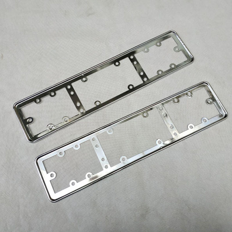 Automobilio valstybinio numerio rėmas metalinis ES automobilių valstybinio numerio rėmo numerio laikiklis 2vnt