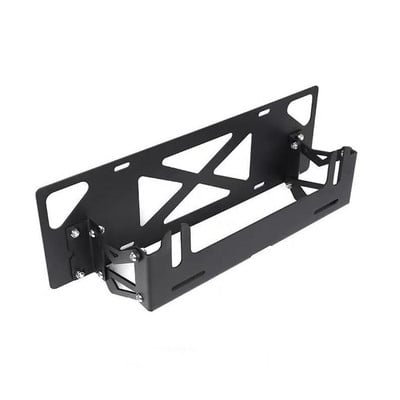 Nastaviteľný držiak na evidenčné číslo auta, držiak na upevnenie evidenčného čísla, rám, LED pracovné svetelné lišty pre 4x4 terénne SUV pickup Coche