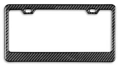 Universalus US CA ES standartinio dydžio anglies pluošto automobilio valstybinio numerio ženklo rėmo dangtelio laikiklis, automatinio priedo TAG dangtelis priekiniam galiniam