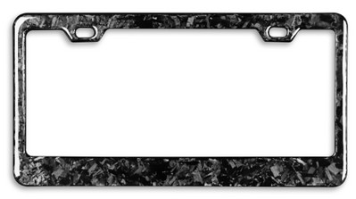 Universalus US CA ES standartinio dydžio anglies pluošto automobilio valstybinio numerio ženklo rėmo dangtelio laikiklis, automatinio priedo TAG dangtelis priekiniam galiniam