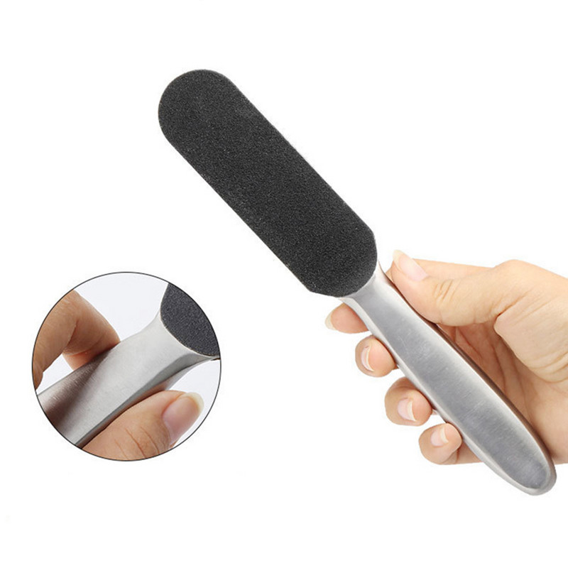 Turpije za stopala od nehrđajućeg čelika, dvostrane jastučiće za pedikuru, rašpice za stopala, sredstvo za uklanjanje žuljeva, ribanje stopala za uklanjanje mrtve, tvrde napuknute kože