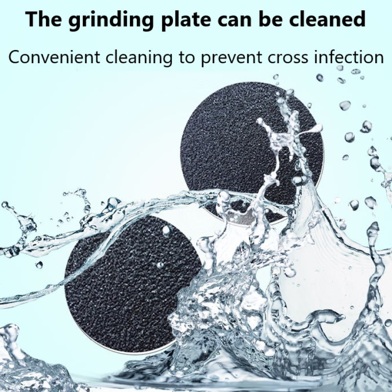 Profesionalus belaidis elektrinis pėdų dildės odelių nuospaudų šalinimo aparatas pedikiūro įrankiai pėdų kulnų priežiūros priemonė, įkraunama USB