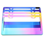 2 spalvos JAV modelio valstybinio numerio rėmelis Valstybinio numerio rėmelis Licencijos dangtelio laikiklis Madingi valstybinio numerio dangteliai Automobilio pažymėjimo rėmas