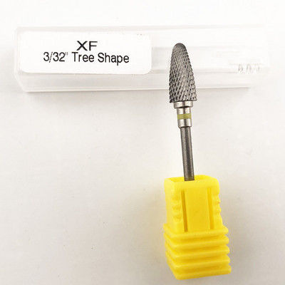 3/32 colių profesionalūs volframo nagų grąžtai, skirti akrilo nagų dailinimui karbido manikiūro pedikiūro formos pašalinimo įrankiai, namų salone