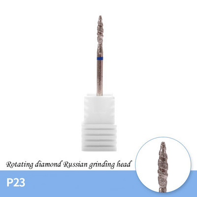 6 vnt deimantinių nagų grąžtų rinkinys su 6 vnt nagų šlifavimo juostomis įtvaro antgalio spiralės frezavimo pjaustytuvas vidutinio smulkumo nagų įrankiais