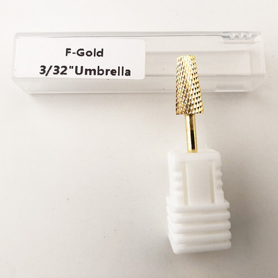 Aukščiausios kokybės kūginės vamzdinės nagų grąžtai, 2,35 mm manikiūro grąžtai, skirti elektrinei Dremel gręžimo mašinai, nagų priedai, nagų įrankiai