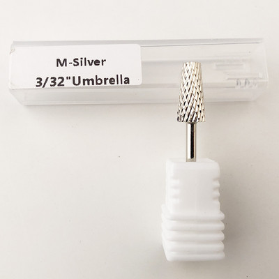 Aukščiausios kokybės kūginės vamzdinės nagų grąžtai, 2,35 mm manikiūro grąžtai, skirti elektrinei Dremel gręžimo mašinai, nagų priedai, nagų įrankiai