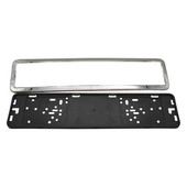 1 rinkinys nerūdijantis plienas Europos vokiečių rusų automobilio valstybinio numerio rėmas metalinis automobilio valstybinio numerio rėmas automobilių priedai