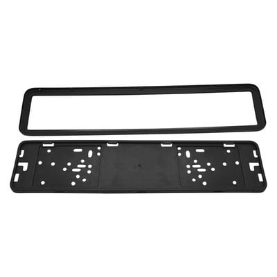 1 rinkinys nerūdijantis plienas Europos vokiečių rusų automobilio valstybinio numerio rėmas metalinis automobilio valstybinio numerio rėmas automobilių priedai