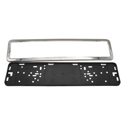 1 rinkinys nerūdijantis plienas Europos vokiečių rusų automobilio valstybinio numerio rėmas metalinis automobilio valstybinio numerio rėmas automobilių priedai