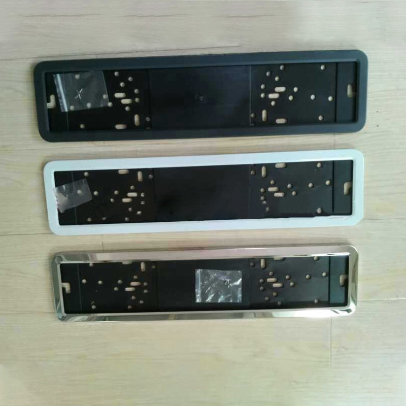 1 rinkinys nerūdijantis plienas Europos vokiečių rusų automobilio valstybinio numerio rėmas metalinis automobilio valstybinio numerio rėmas automobilių priedai