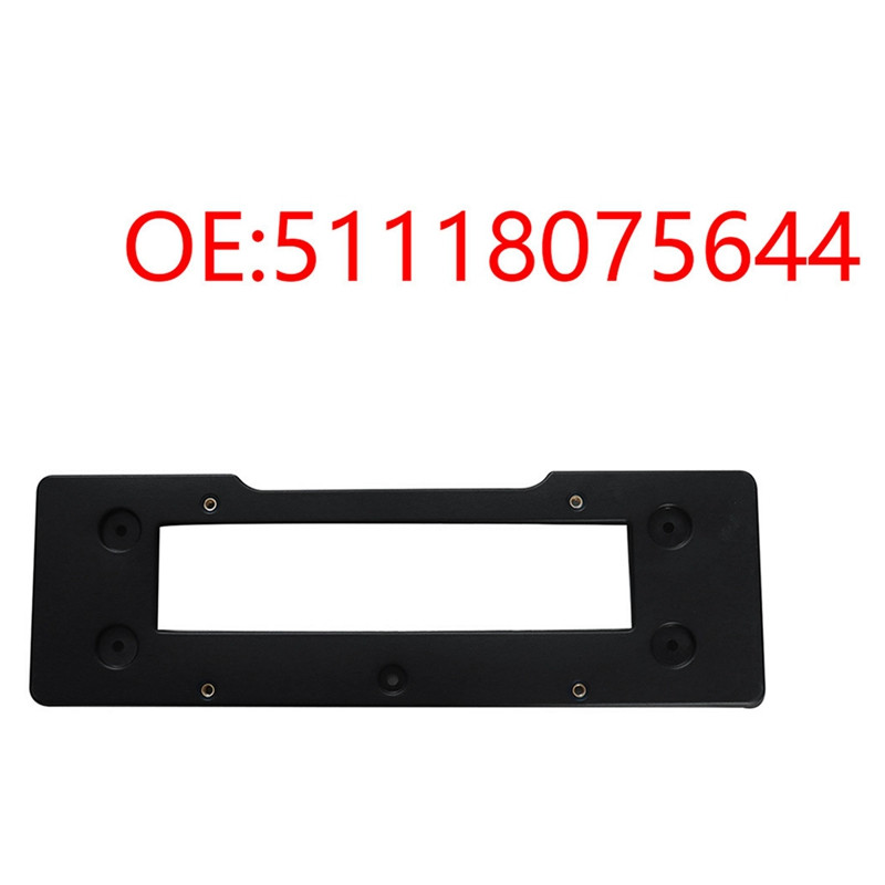 51118075644 automobilio priekinio buferio valstybinio numerio laikiklis, skirtas BMW G20 G28 2018-2021 licencijos apdailos skydelio tvirtinimo rėmui