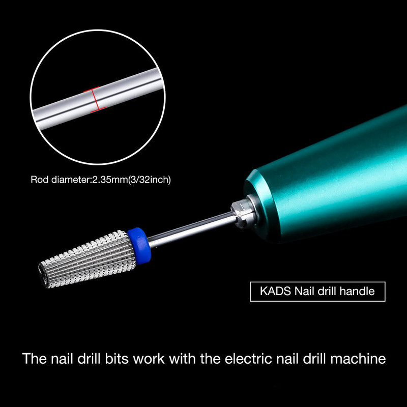 5 viename frezavimo pjoviklis kūginis apsauginis nagų grąžtas Tiesiai pjaustomas odelių pjoviklis manikiūrui pašalinti gelinius nagus