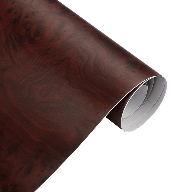 30/10*100cm PVC pašlīmējošas koka graudu tekstūras automašīnu vinila plēves plēves automašīnas iekšējās uzlīmes DIY tapetes mēbeļu aksesuāri