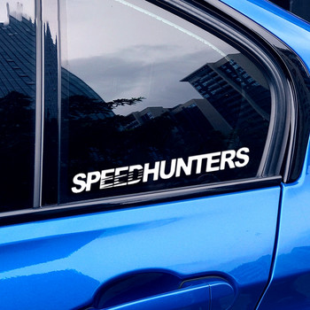 30213# Διάφορα μεγέθη speed hunters αυτοκόλλητο αυτοκινήτου βινυλίου αυτοκόλλητα αδιάβροχα αυτοκόλλητα αυτοκινήτου στο πίσω παράθυρο προφυλακτήρα φορτηγού αυτοκινήτου χωρίς φόντο