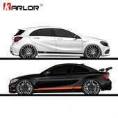 2vnt./stal. 220x8cm juostelių stiliaus šoninės juostelės automobiliui, abiejų kėbulo lipdukai Lipdukai automobiliui apklijuoti viniline plėvele Automobiliai gaminiai automobilių priedai