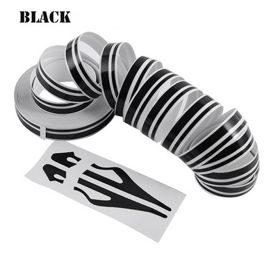 12 mm-es csíkozó tűs csík Steamline DOUBLE LINE Tape Car Body Vinyl matrica matrica