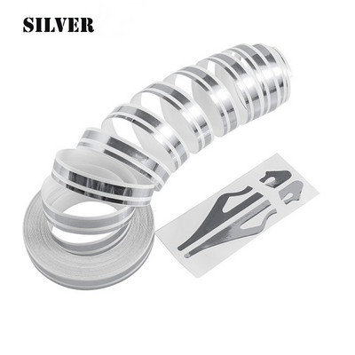 12 mm-es csíkozó tűs csík Steamline DOUBLE LINE Tape Car Body Vinyl matrica matrica