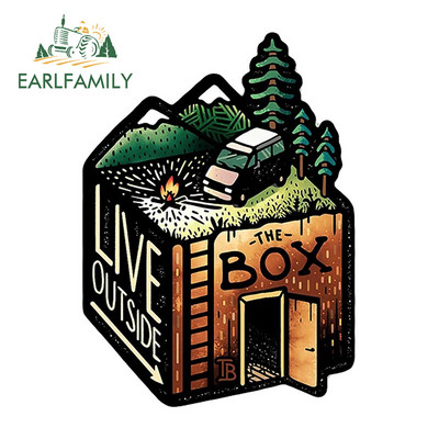 EARLFAMILY 13 cm X 7,7 cm Vanlife autómatricákhoz Fényvédő Occlusion Scratch Matricák Vinil Laptop Lakókocsi Dekor Autó Styling
