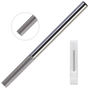 Premium Nature Nail Buffer Drill Nail Tungsten Smooth 3XF Grit 3/32 Safety Carbide Nail cutter for Nature Nail Bed Nail File