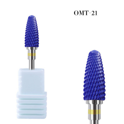 3/32” kerámia körömfúró manikűr fúró szögek 5 szemcsés professzionális marók otthoni szalonokhoz
