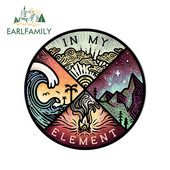 EARLFAMILY 13 cm x 12,9 cm az IN MY ELEMENT autós matricákhoz, vízálló, karcálló matricákhoz vinil laptop csomagtartó dekorációhoz.
