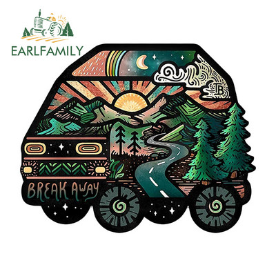 EARLFAMILY 13 cm x 12,9 cm az IN MY ELEMENT autós matricákhoz, vízálló, karcálló matricákhoz vinil laptop csomagtartó dekorációhoz.