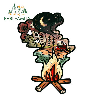 EARLFAMILY 13 cm x 12,9 cm az IN MY ELEMENT autós matricákhoz, vízálló, karcálló matricákhoz vinil laptop csomagtartó dekorációhoz.