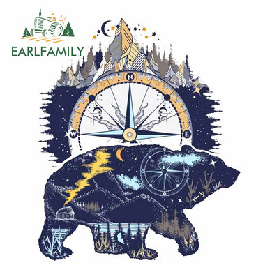 EARLFAMILY 13 cm x 12,9 cm az IN MY ELEMENT autós matricákhoz, vízálló, karcálló matricákhoz vinil laptop csomagtartó dekorációhoz.