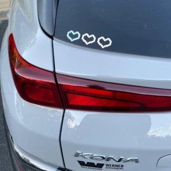 Personalized Mosaic Love Car Αυτοκόλλητα και Χαλκομανίες Αξεσουάρ αυτοκινήτου Αυτοκόλλητα Αδιάβροχο Αυτοκίνητο / Φορητός υπολογιστής / Παράθυρο / Μοτοσικλέτα