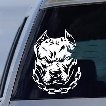 CK21927# Αυτοκόλλητο αυτοκινήτου Pitbull Dog Αδιάβροχα αυτοκόλλητα αυτοκόλλητα βινυλίου Pegatinas Para Coche Αξεσουάρ αυτοκινήτου