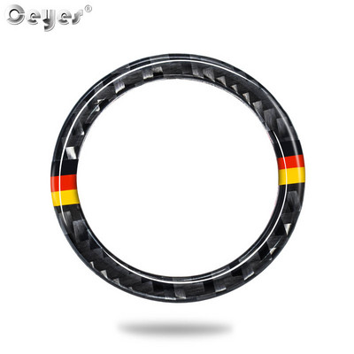 Autó szénszálas motor gomb kulcstartó Mercedes Benz E osztály W213 C osztály W205 W203 C180 C200 C300 GLC CLK W209 tartozékok