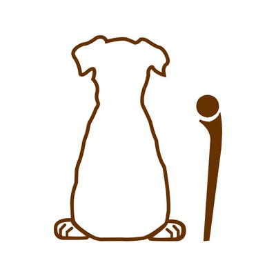 Διακοσμητικά αυτοκόλλητα υαλοκαθαριστήρα πίσω παρμπρίζ αυτοκινήτου Puppy Dog , Αυτοκόλλητο τέχνης βινυλίου σκύλου ζώων για αστεία διακόσμηση προφυλακτήρα αυτοκινήτου φορτηγού