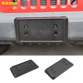 BAWA vanjski dodaci automobila za Jeep Wrangler JK 2013-2017. Osnovni držač prednje registarske pločice automobila za Wrangler JK