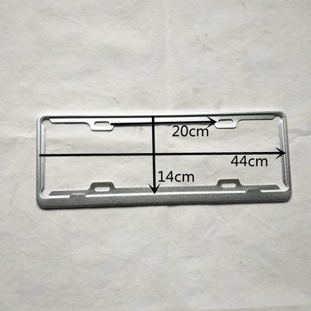 Подходящ за Китай Размер Стандартни рамки за регистрационни табели Табели Номера на рамки Автомобилни аксесоари 2 бр