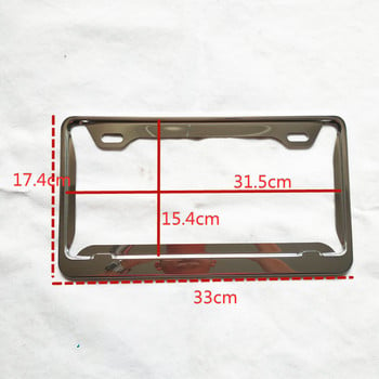 подходящ за Израел номер рамка рамка табела държач номер рамка табела капак регистрационен номер метал